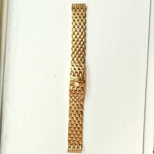 Michele Deco 16 18k Gold Plated 7-Link Bracelet MS16DM246710